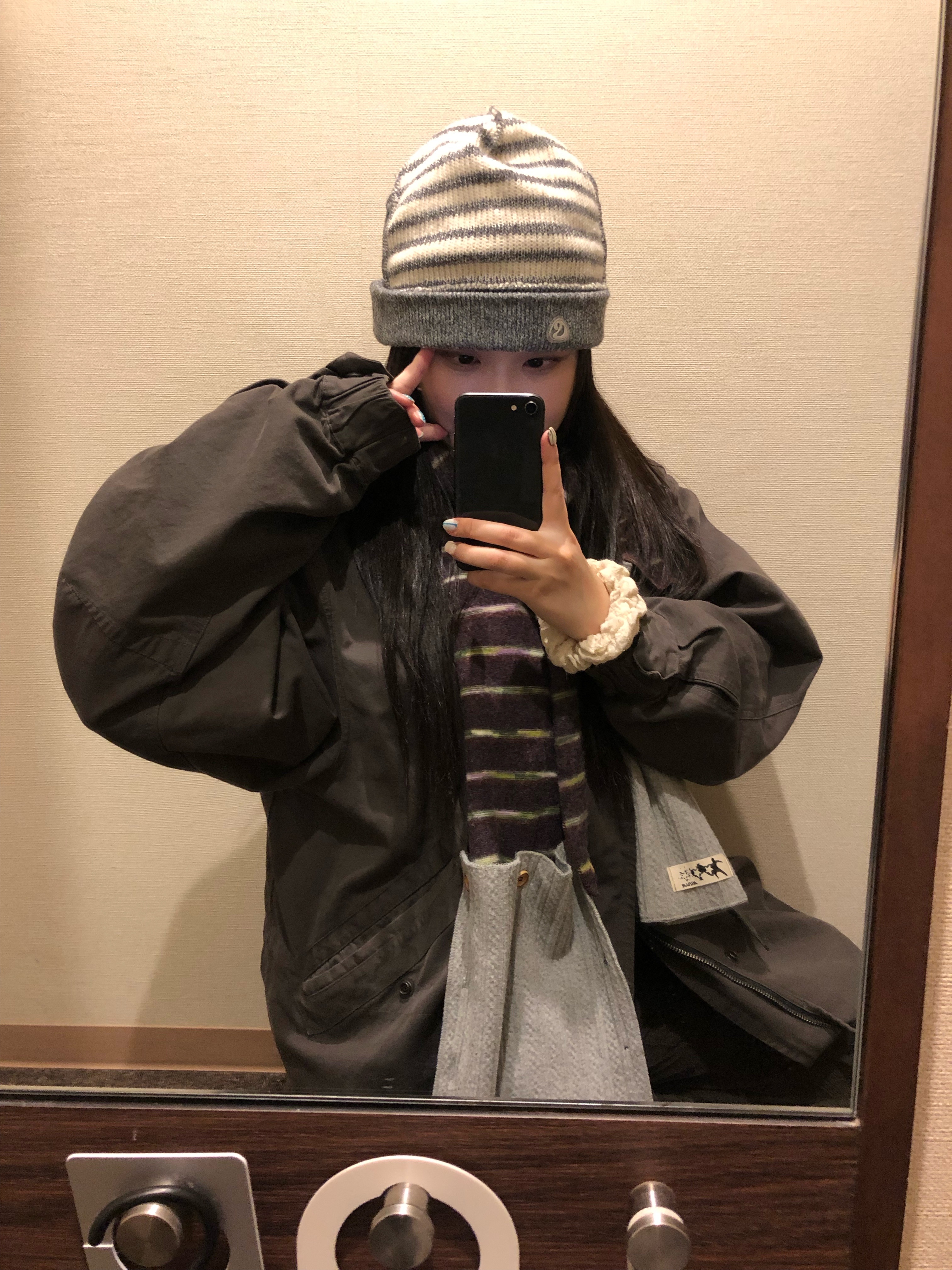 (W) Asics x Kiko Kostadinov Gel-Flammae Grey Black 착용 스타일 - 2