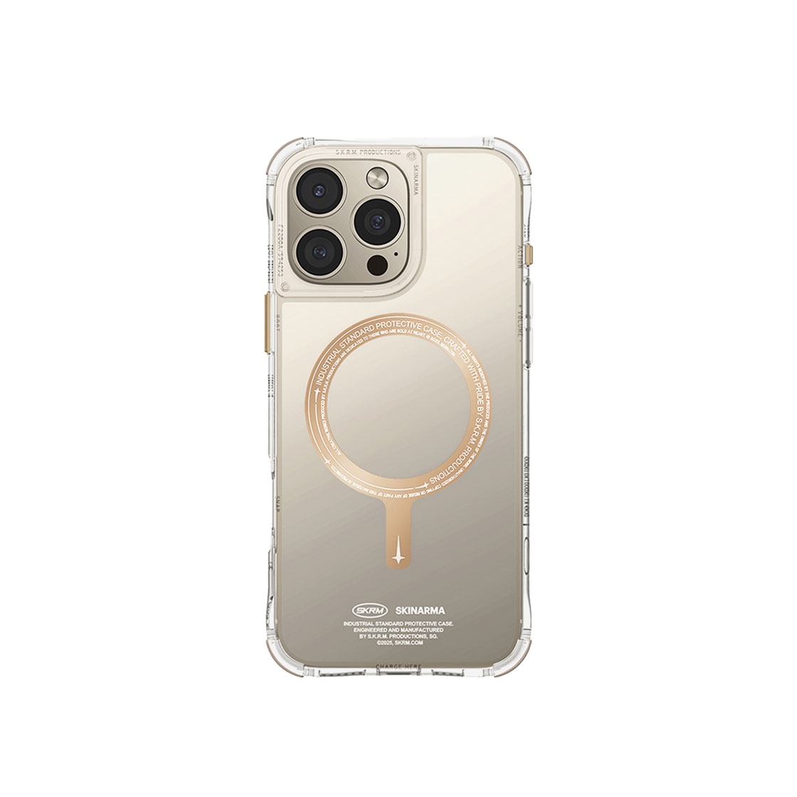 스키나마 사이도 프라임 케이스 아이폰 16프로/16프로맥스 샴페인(Skinarma Saido Prime Case for iPhone 16Pro/16Pro Max Champagne)