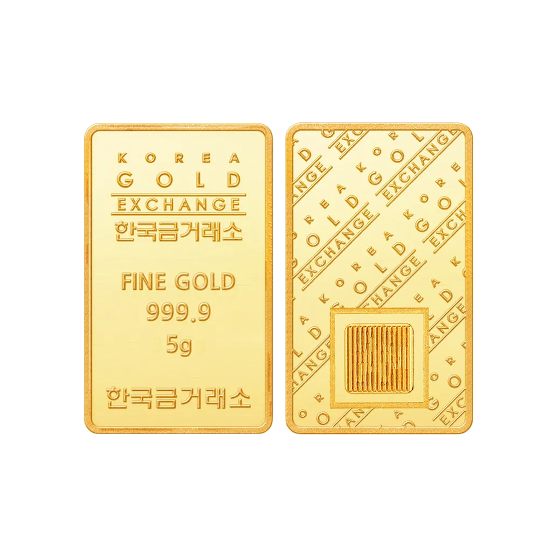 - Gold Korea Gold Exchange Gold Bar 5g