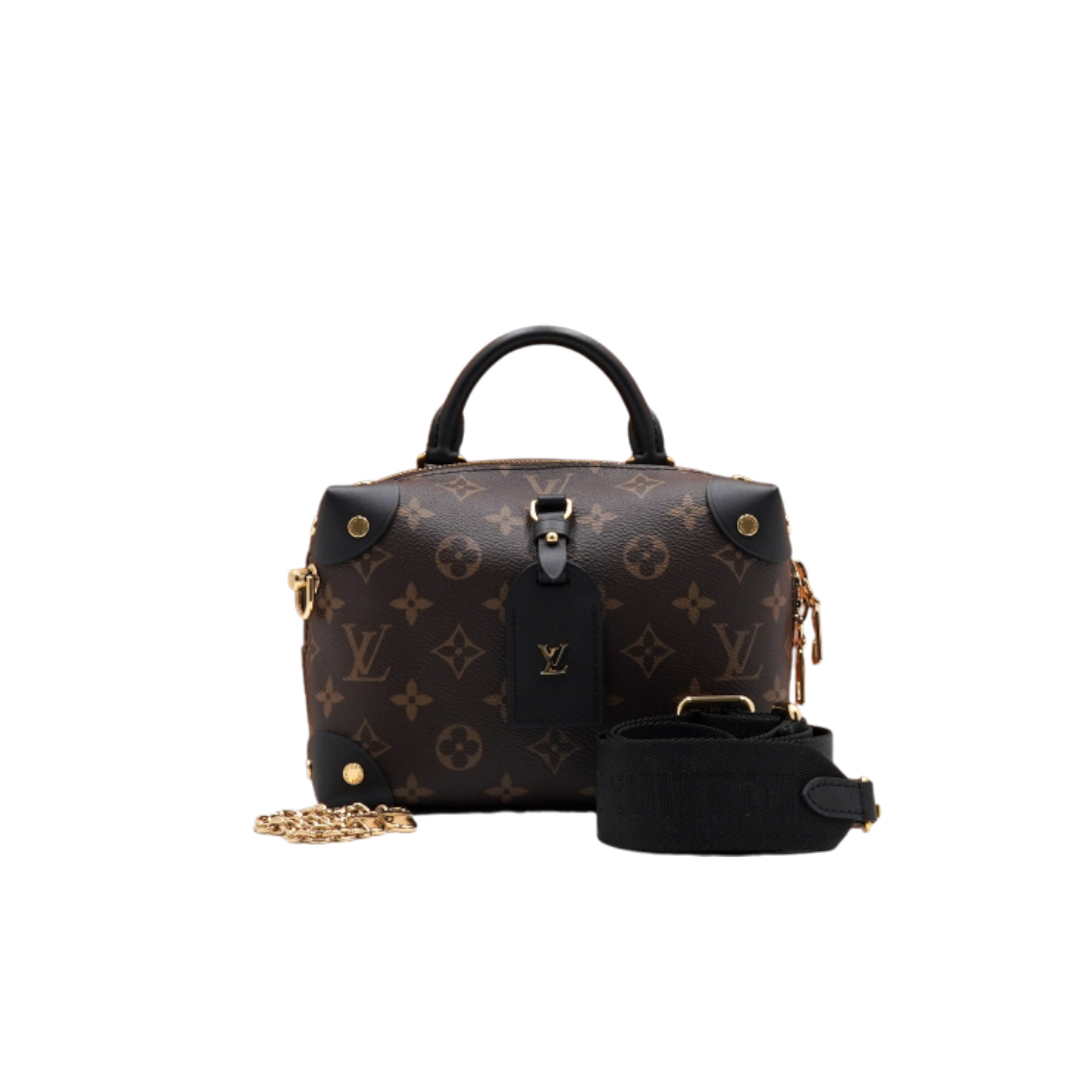 루이비통 M45571 모노그램 캔버스 쁘띠뜨 말 수플 토트백 겸 숄더백 크로스백aa60287(Louis Vuitton Monogram Canvas Petite Mal Sufle Tote and Shoulder Bag) - 1