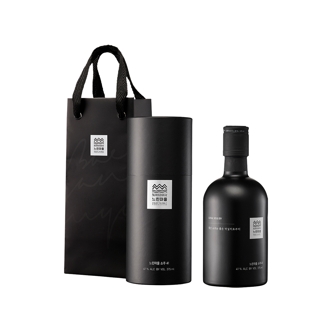 느린마을 느린마을소주41 선물세트(Slow village Soju 41 Gift Box)