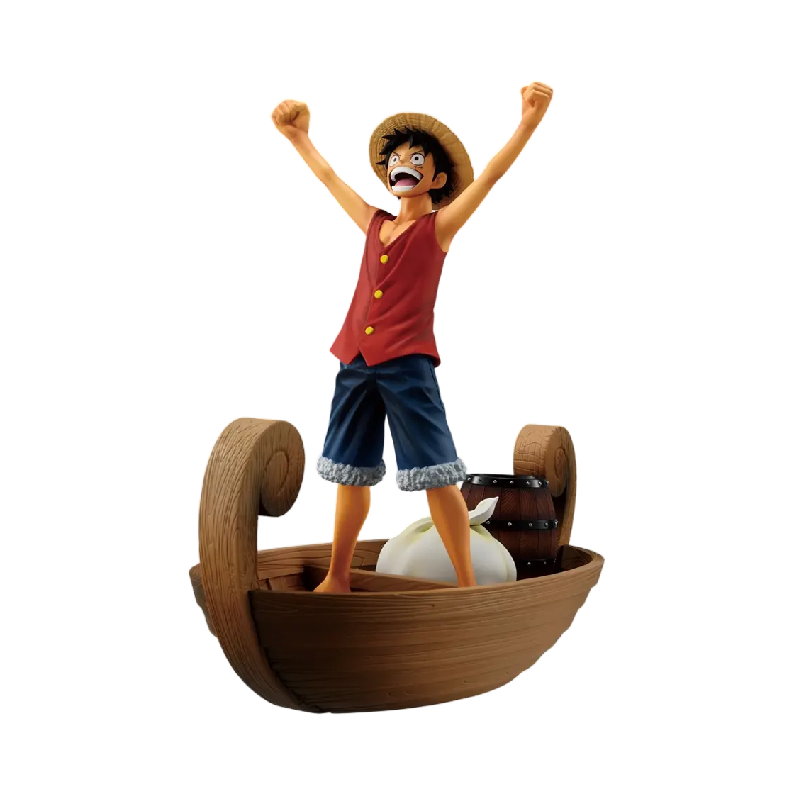 반다이 제일복권 원피스 몽키 D. 루피 모험의 기억과 미래로의 여정 C상 몽키 D. 루피 해적왕이 될 거야!!!! 리바이블 모먼트(Bandai Ichiban Kuji One Piece Monkey D.Luffy Memories Of Adventure And A Journey To The Future C Prize Monkey D. Luffy I'll Become the Pirate King!!!! Revible Moment) - 1