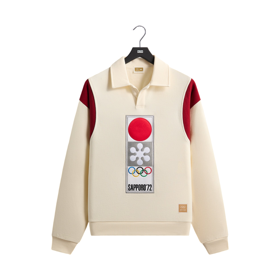 키스 포 올림픽 헤리티지 삿포로 빈티지 넬슨 럭비 샌드리프트(Kith for Olympics Heritage Sapporo Vintage Nelson Rugby Sandrift)