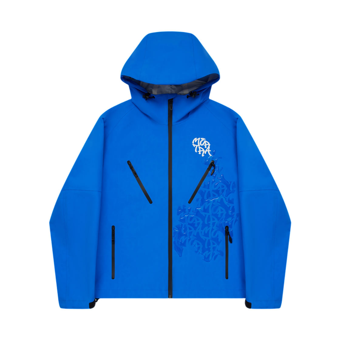 머트라 모노그램 쉘 자켓 블루(Mertra Monogram Shell Jacket Blue)
