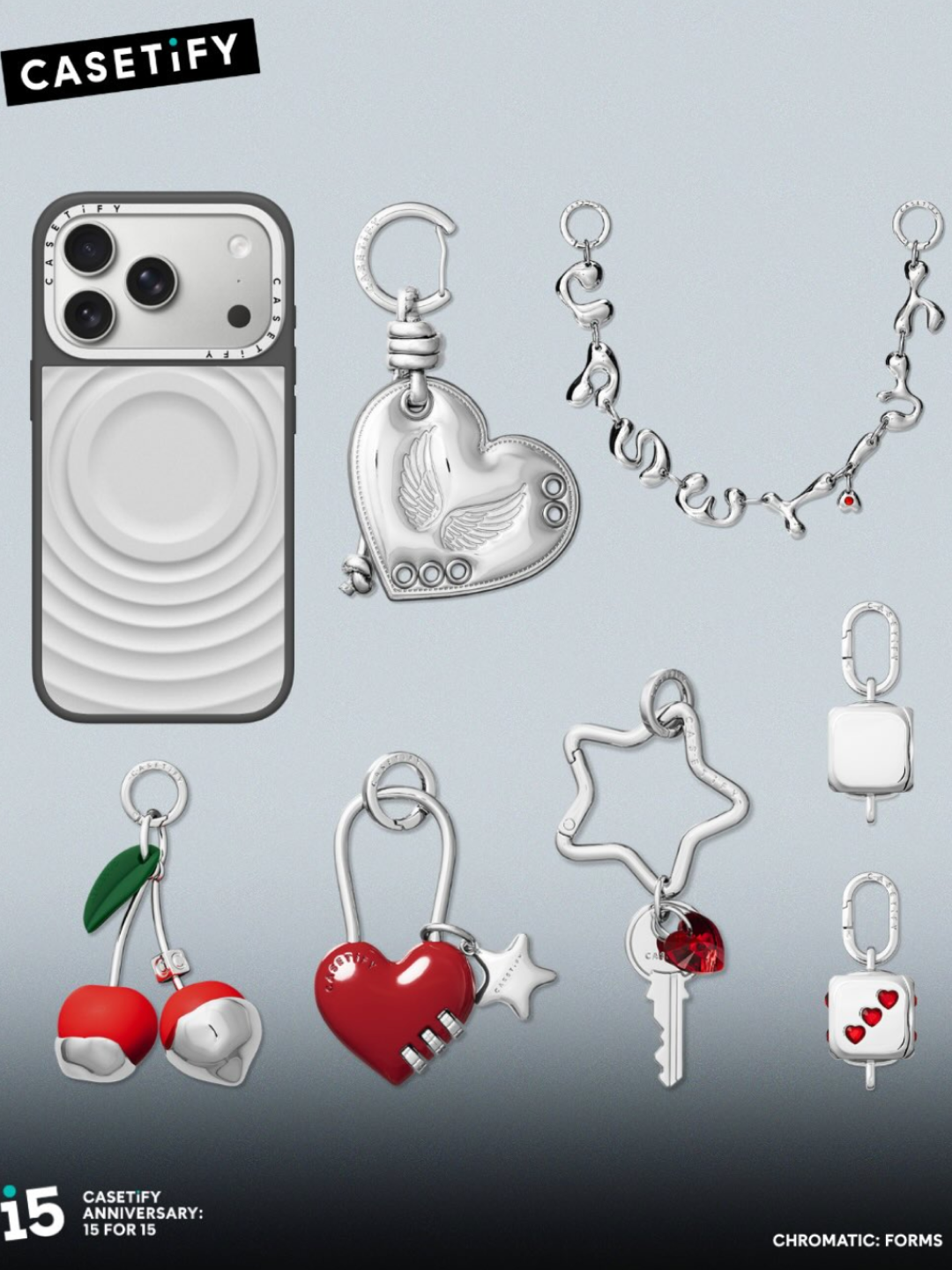 Casetify x G-DRAGON iPhone Alloy Ripple Case Silver Grey, Casetify x G-DRAGON iPhone Magsafe Ripple Case Mint Blue 착용 스타일 - 5