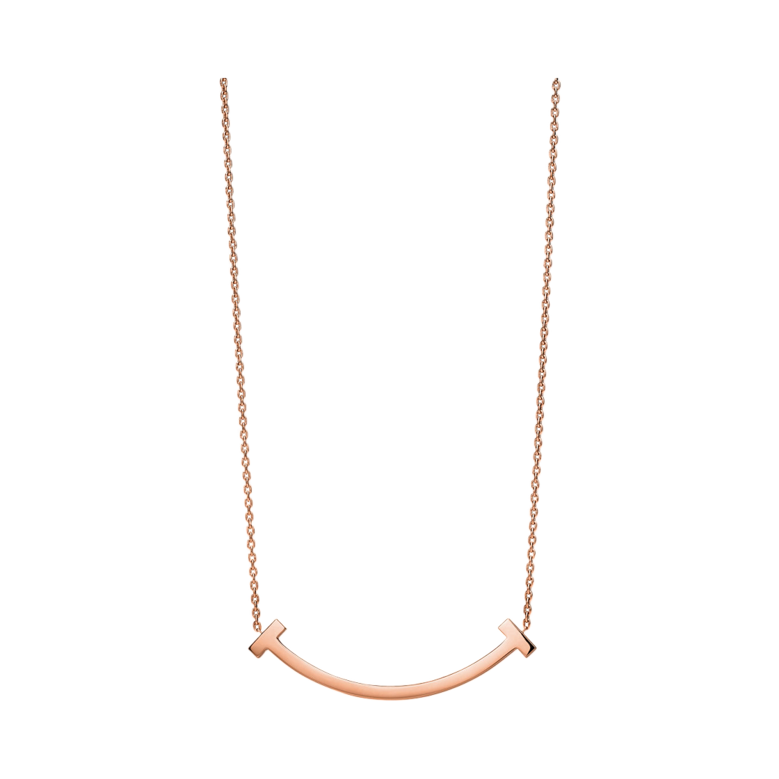74957102 Tiffany & Co. Tiffany T Smile Medium Pendant 18K Rose Gold