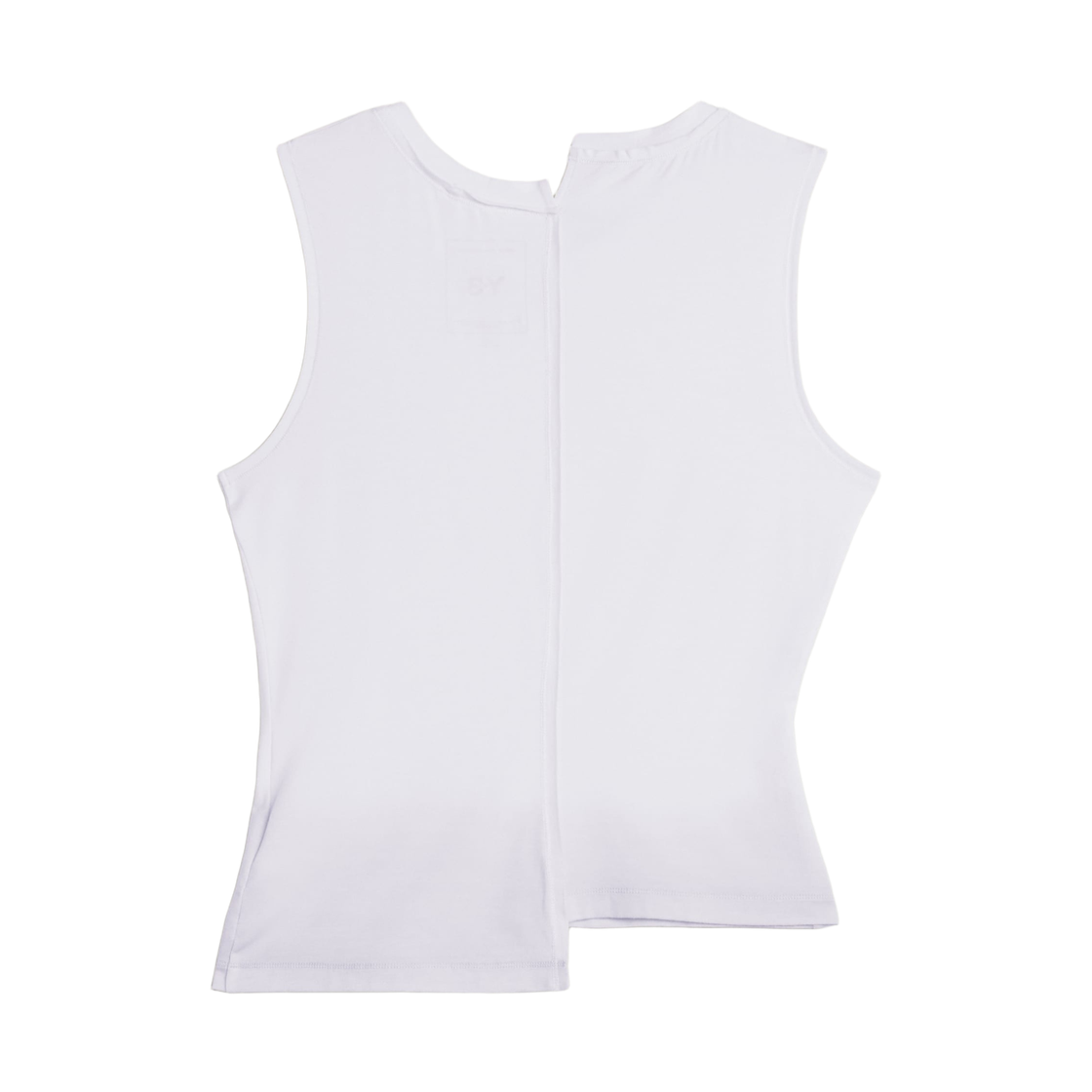 (W) Y-3 x 요지 야마모토 니트 DD 탱크 초크 화이트((W) Y-3 x Yohji Yamamoto Knit DD Tank Chalk White) - 2