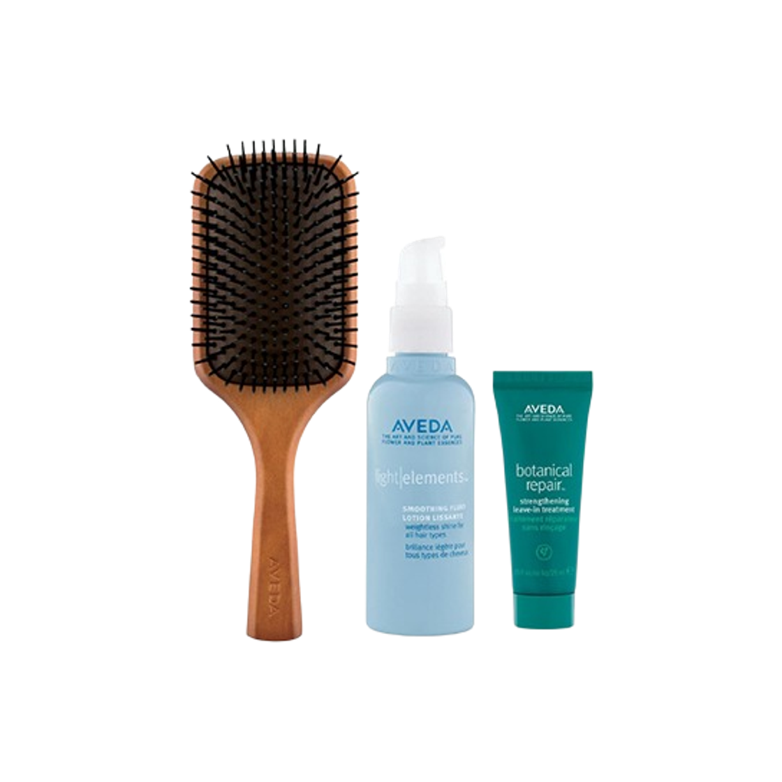 - Aveda Best Selling Paddle Brush Kit