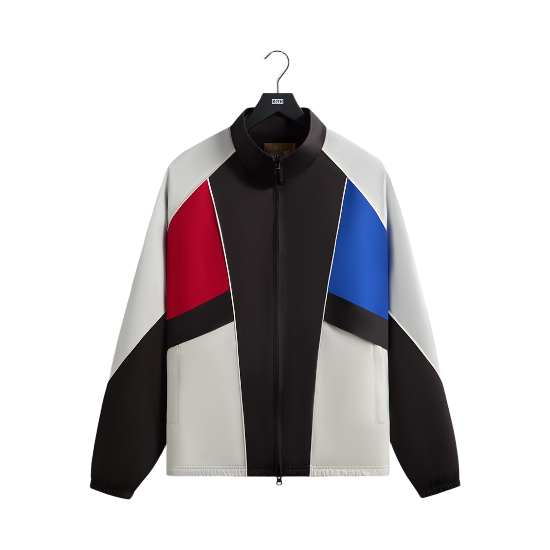 키스 포 올림픽 헤리티지 마크 유진 트랙 자켓 블랙(Kith for Olympics Heritage Marks Eugene Track Jacket Black)