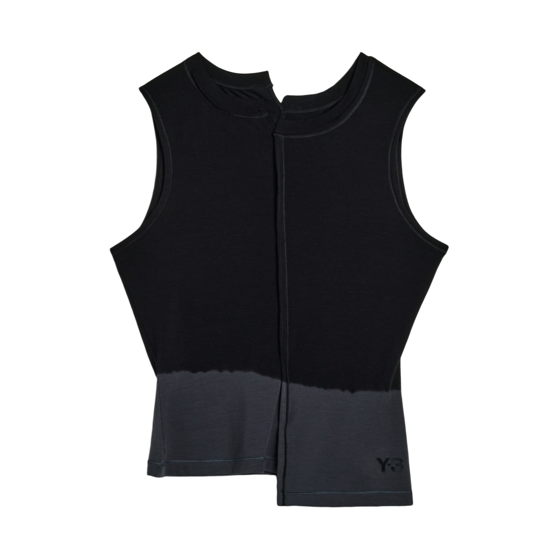 (W) Y-3 x 요지 야마모토 니트 DD 탱크 블랙((W) Y-3 x Yohji Yamamoto Knit DD Tank Black)