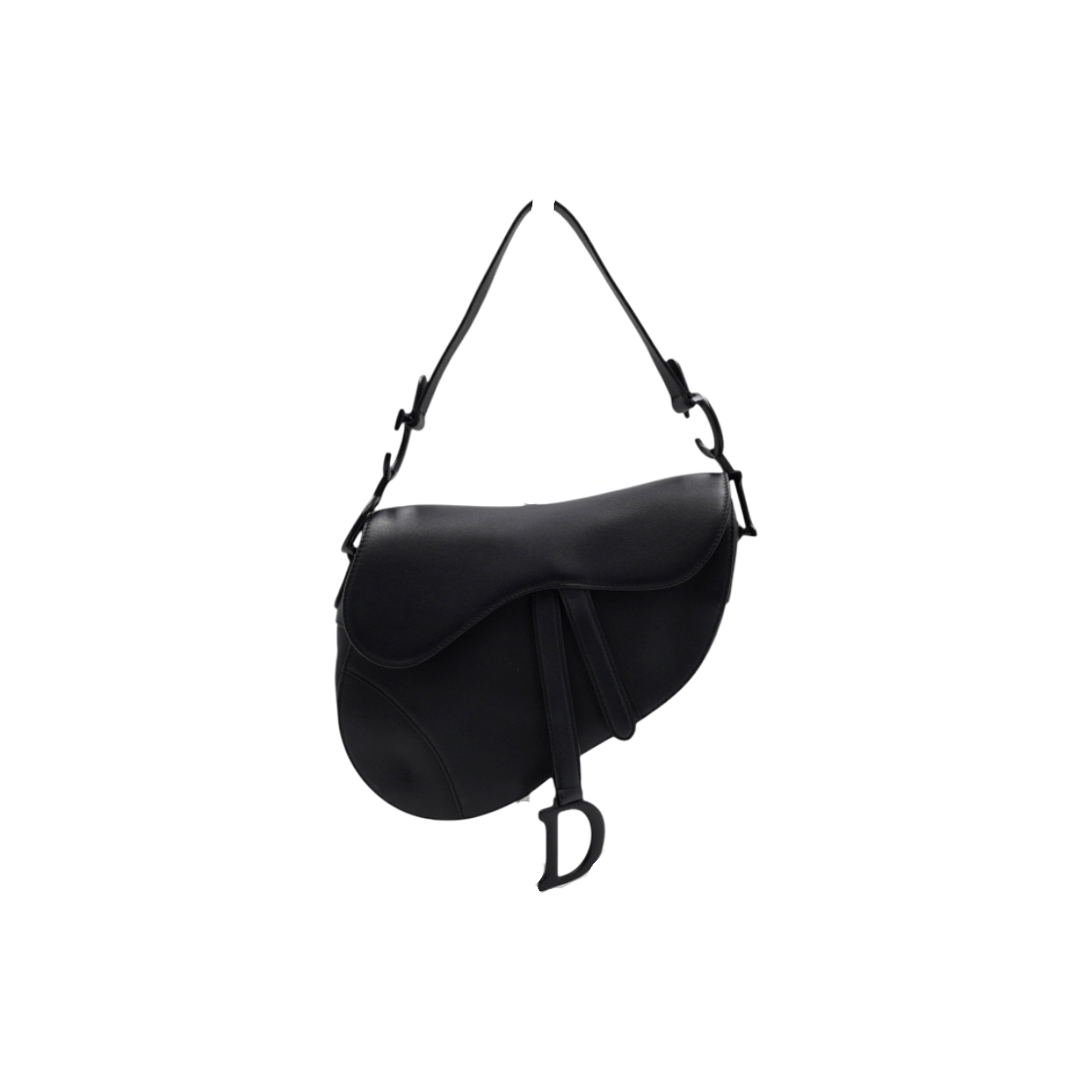 디올 M0446 블랙 매트 카프스킨 새들백 토트백 겸 숄더백aa60476(Dior M0446 Black Matte Calfskin Saddle Tote & Shoulder Bag)