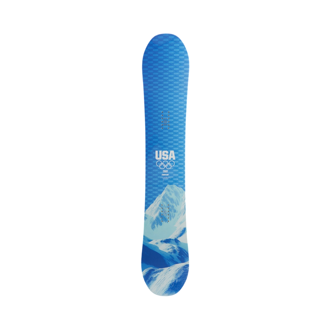키스 & 캐피타 포 팀 USA 2026 아우터스페이스 리빙 148 스노우보드 블루(Kith & CAPiTA for Team USA 2026 Outerspace Living 148 Snowboard Blue)