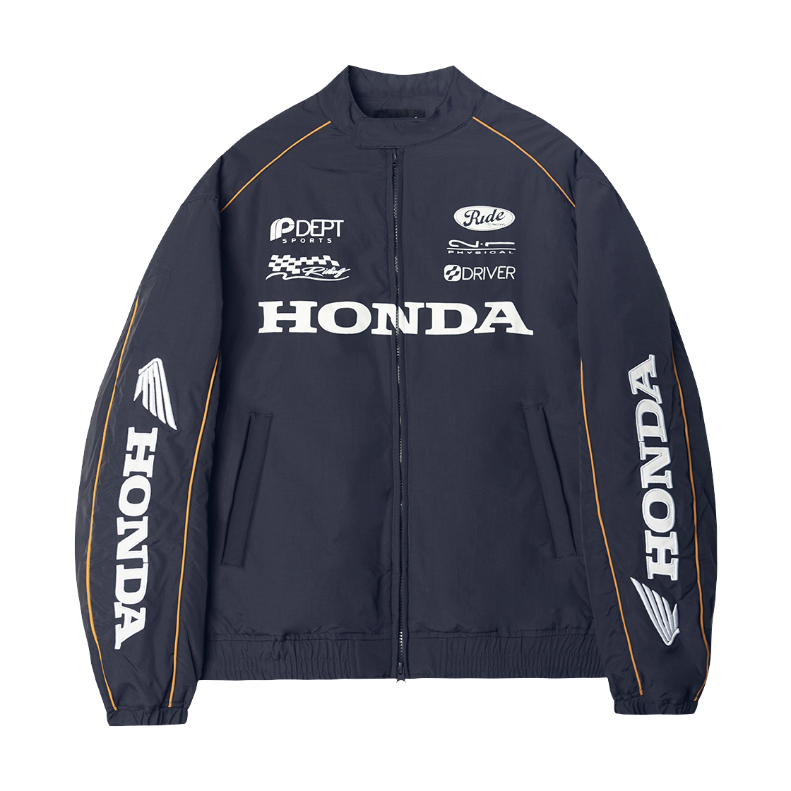 혼다 나일론 레이싱 블루종 자켓 네이비(Honda Nylon Racing Blouson Jacket Navy)