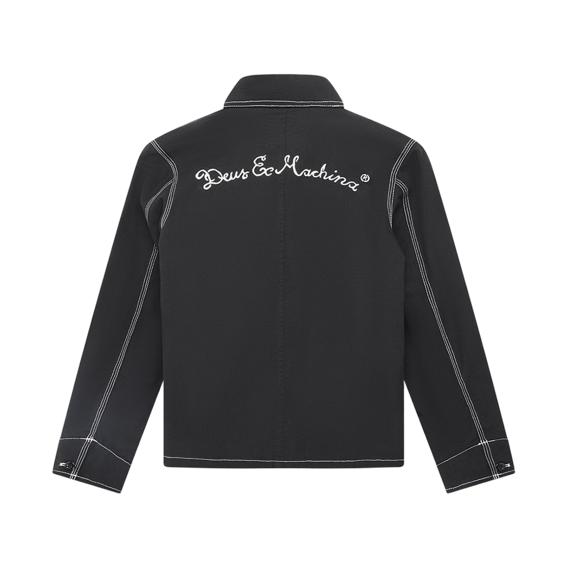 (W) 데우스 엑스 마키나 벌컨 오버셔츠 블랙((W) Deus Ex Machina Vulkan Overshirt Black) - 2
