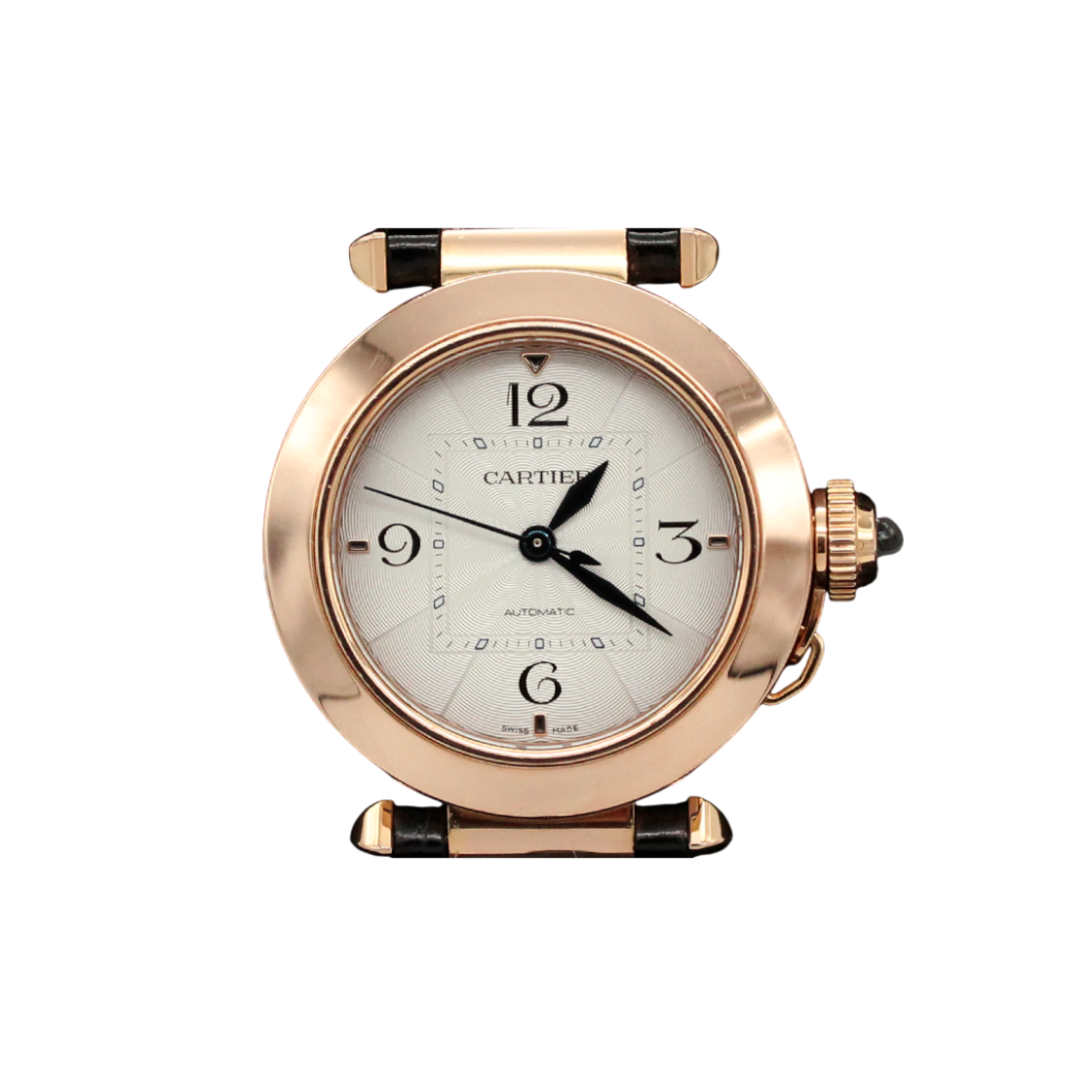 ITAMPN8I8BVW Cartier Pasha 35mm 18K Rose Gold Automatic Watch WGPA0014