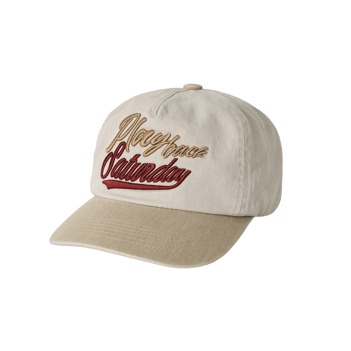 SA261UAP05BGE0 SATUR 90s Playback Contrast Ball Cap Beige