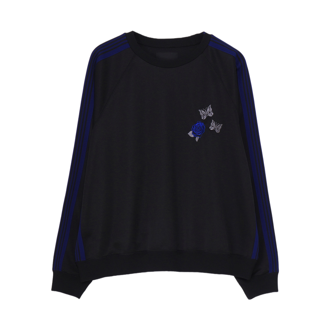 니들스 x 와일드사이드 트랙 크루넥 셔츠 블랙(Needles x Wildside Track Crew Neck Shirt Black) - 1