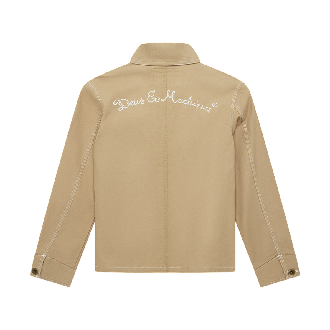 (W) 데우스 엑스 마키나 벌컨 오버셔츠 베이지((W) Deus Ex Machina Vulkan Overshirt Beige) - 2