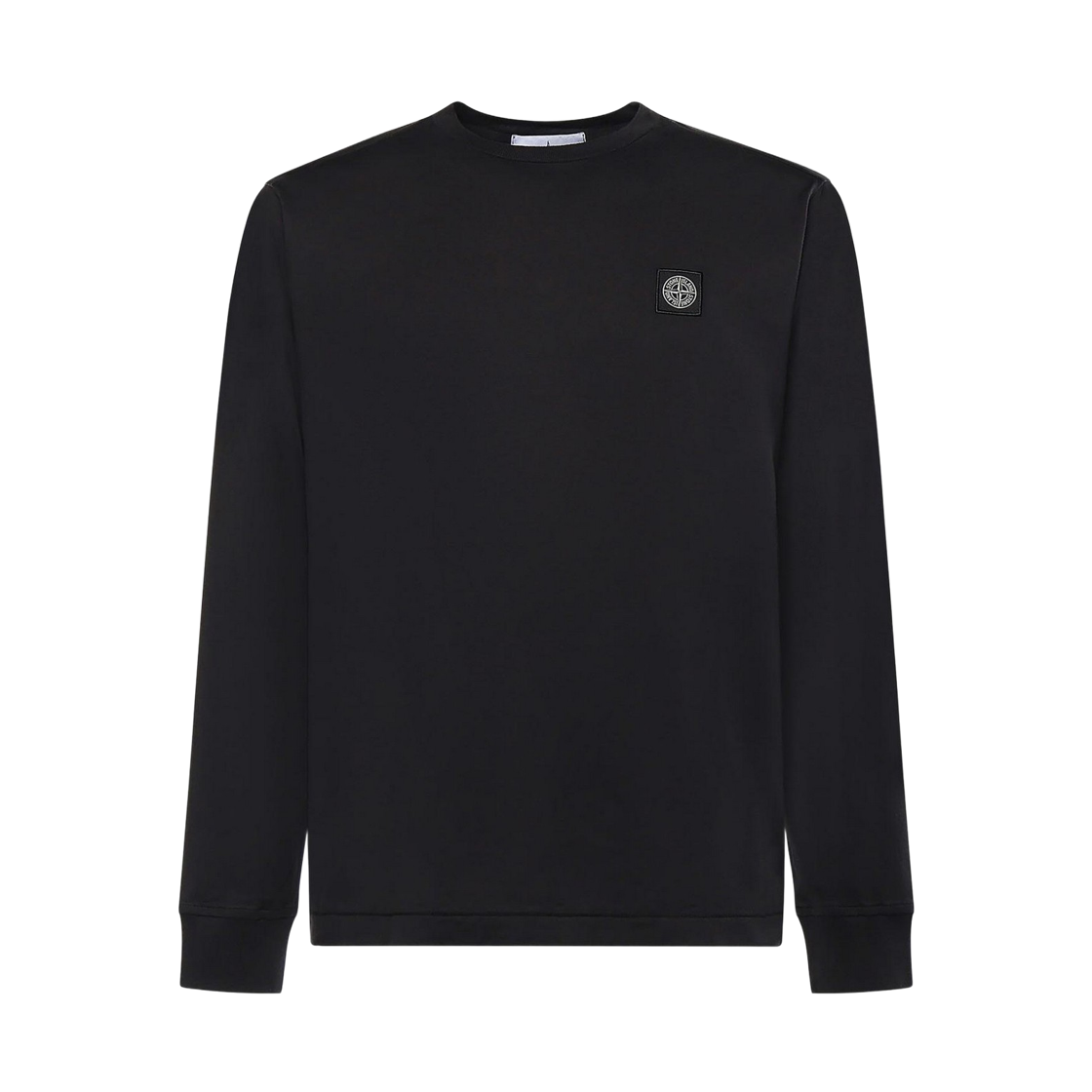L1S152100031 S0013 V0029 [20% 쿠폰] Stone Island 2100031 Compass Print Long Sleeve T-Shirt Black - 26SS