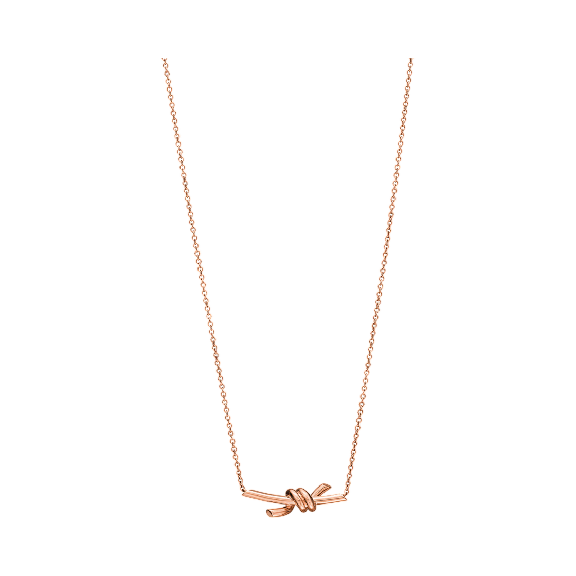 티파니 앤 코 노트 스몰 펜던트 18K 로즈 골드(Tiffany & Co. Tiffany Knot Small Pendant 18K Rose Gold)