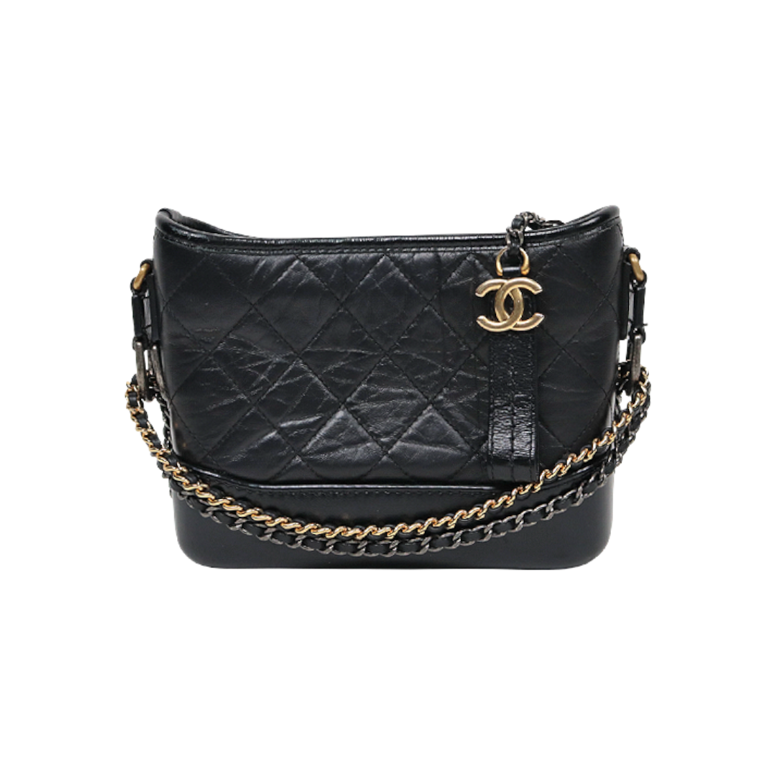 샤넬 블랙 스몰 가브리엘 호보 숄더백 A-A46426(Chanel Black Small Gabrielle Hobo Shoulder Bag A-A46426)