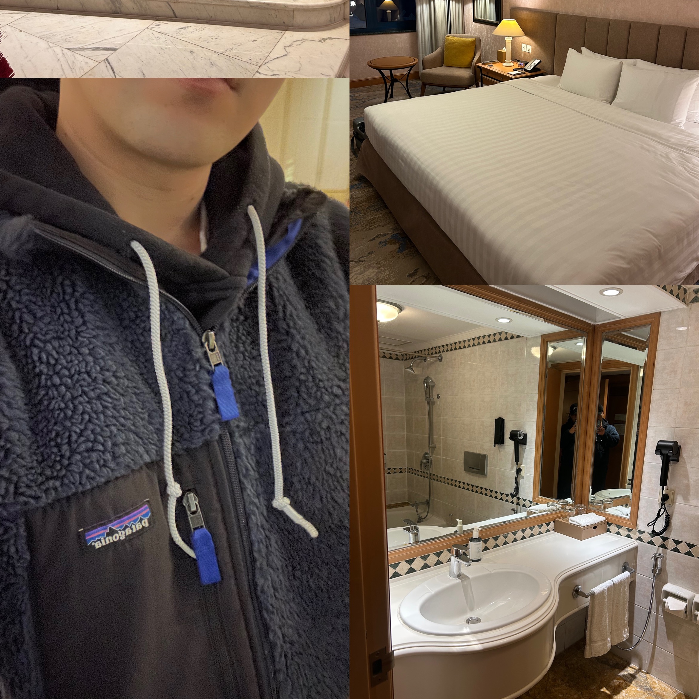 Patagonia Classic Retro-X Jacket Black 착용 스타일