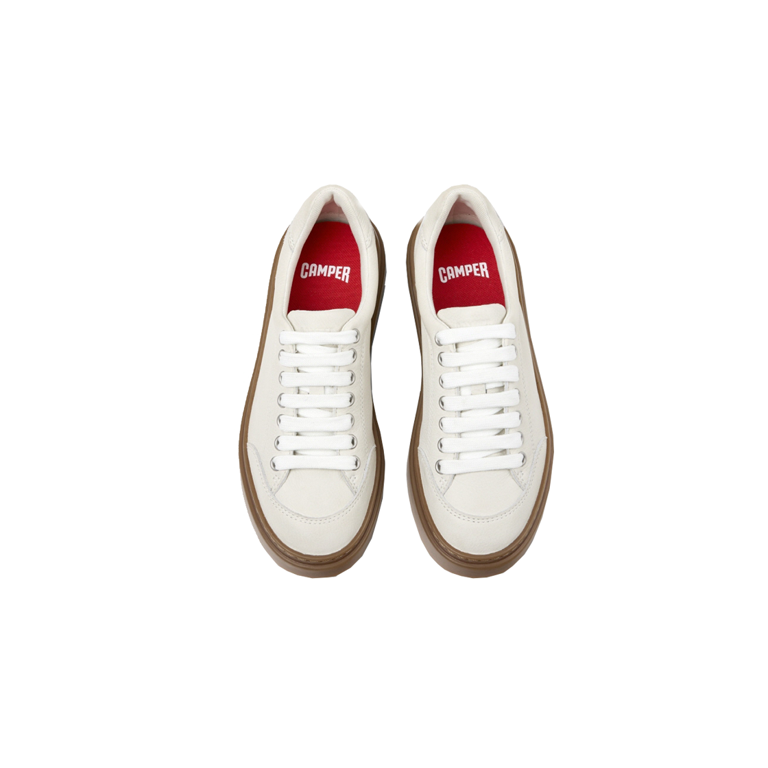 캠퍼 여성 러너 트웬티파이브 스니커즈 아이보리(Camper Women Runner Twentyfive Sneakers Ivory) - 3