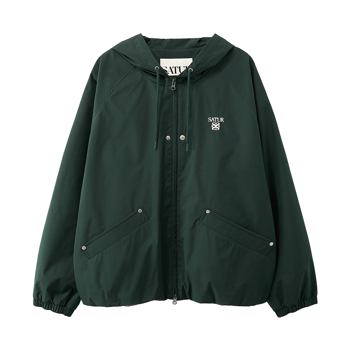 세터 라이트 웨이트 후드 자켓 딥 그린(SATUR Light Weight Hood Jacket Deep Green)