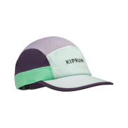 Decathlon Kiprun Running 5 Pannel Cap Turquoise Purple