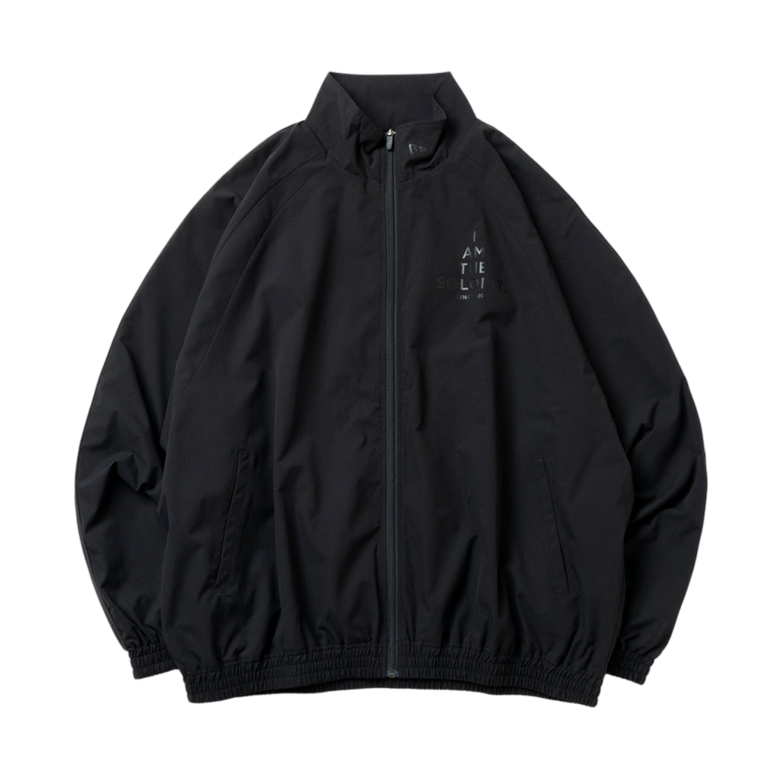 뉴에라 x 타카히로미야시타 더 솔로이스트 오버사이즈 파이핑 트랙 자켓 블랙(New Era x Takahiromiyashita The Soloist Oversized Piping Track Jacket Black)