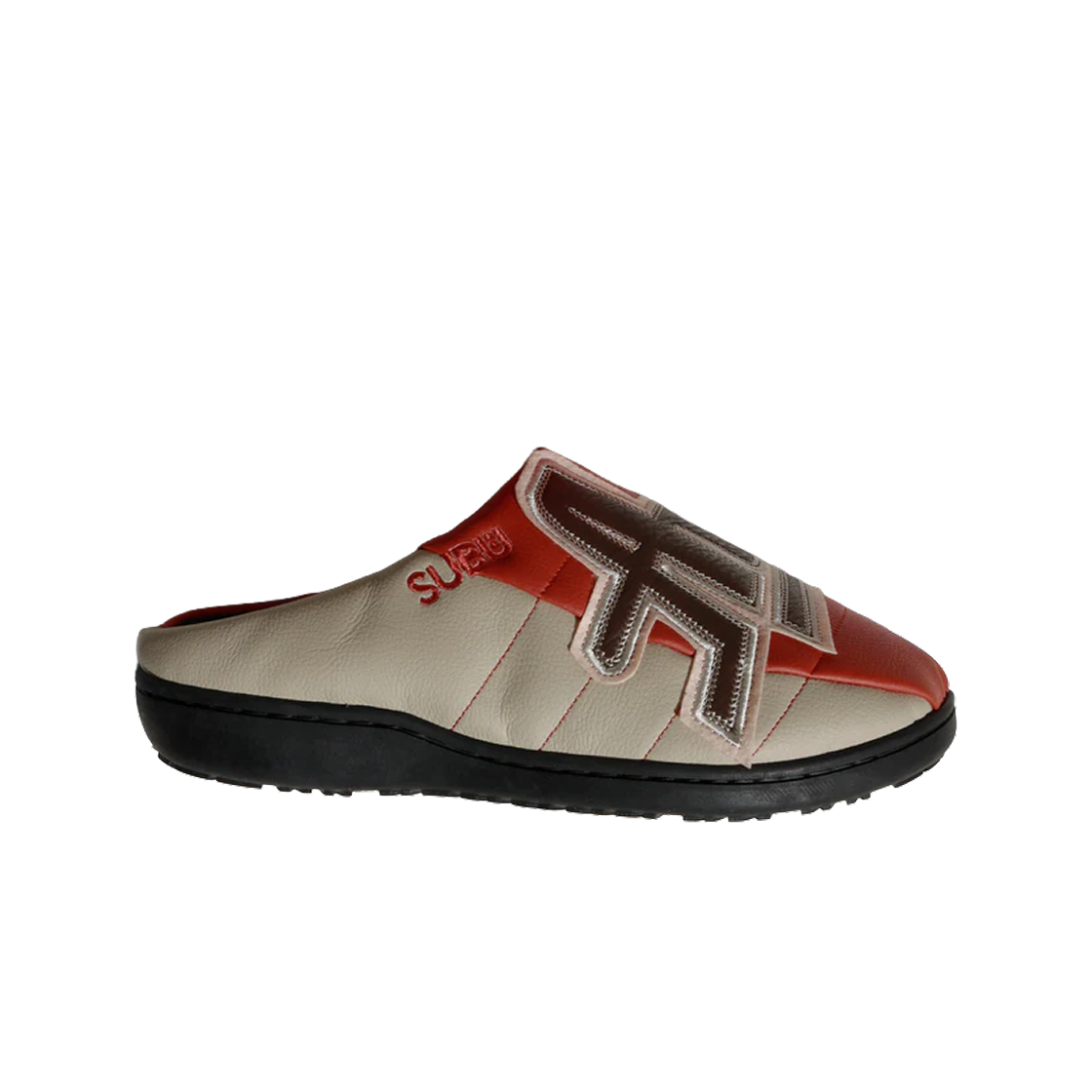 스부 x 아비렉스 비건 레더 샌들 킹스 레드(Subu x Avirex Vegan Leather Sandals The Kings Red) - 1