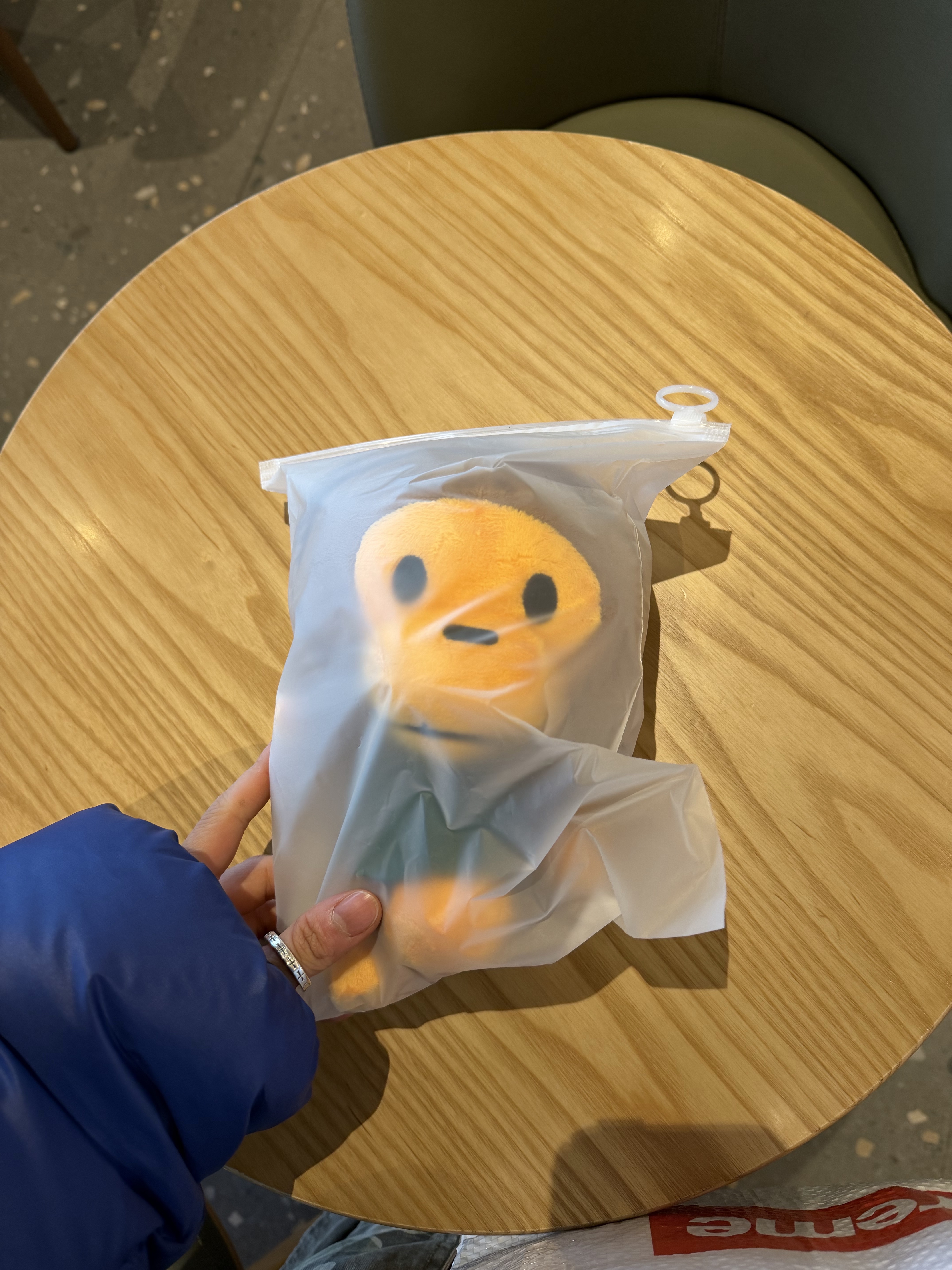 Starbucks x BAPE Baby Milo Foldable Bag 착용 스타일 - 2