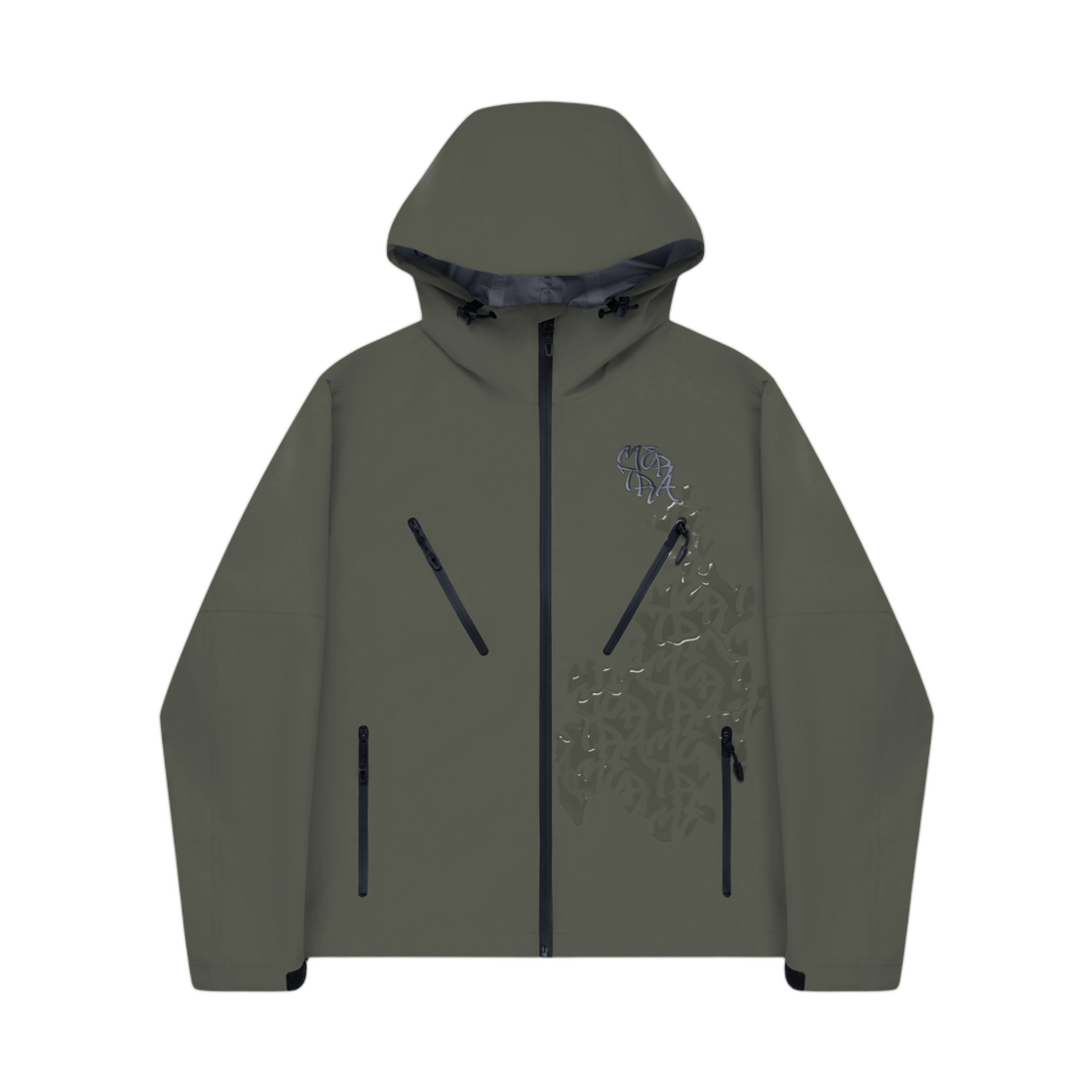 머트라 모노그램 쉘 자켓 그린(Mertra Monogram Shell Jacket Green)