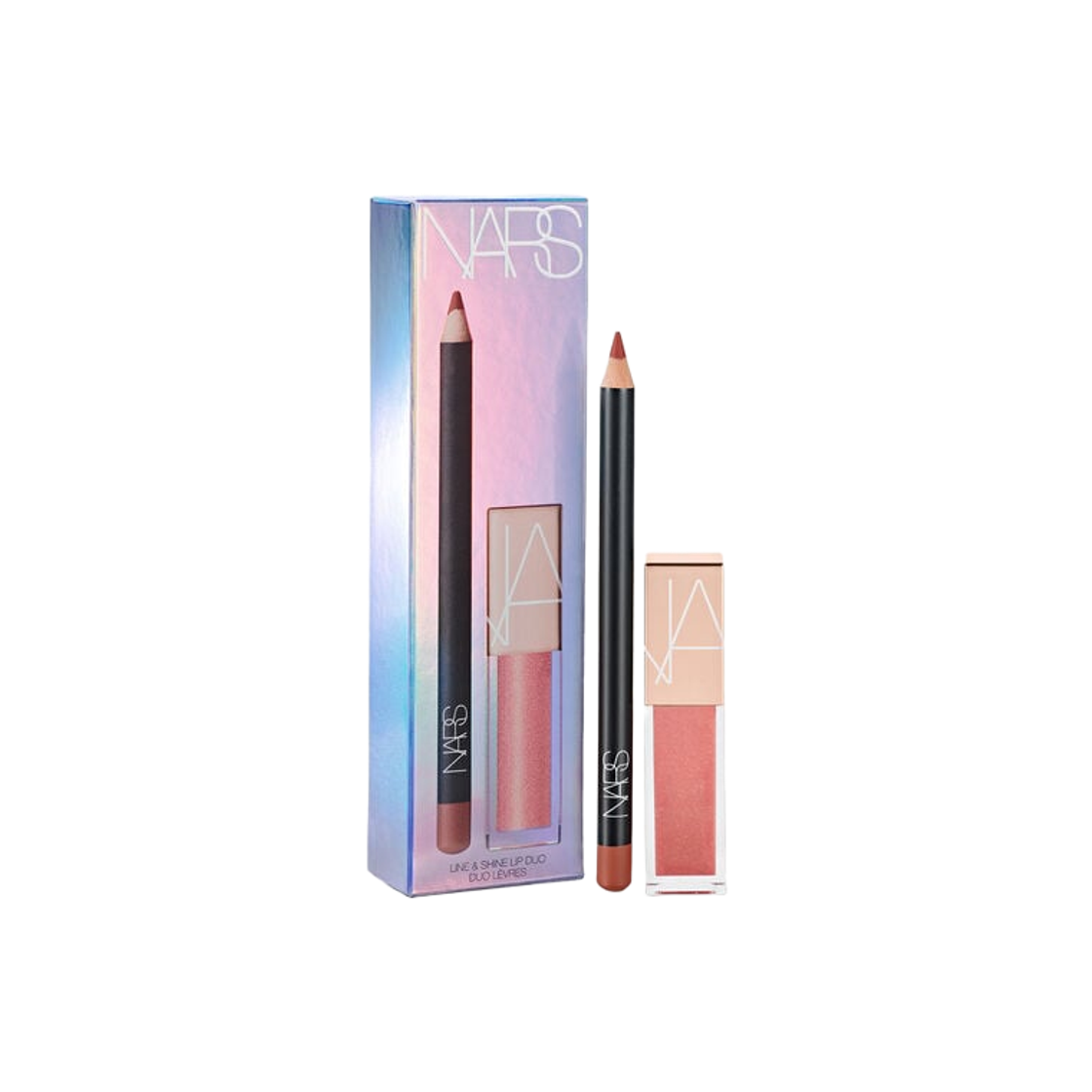 나스 라인 & 샤인 립 듀오 리미티드 에디션 로즈버드 오르가즘(Nars Line & Shine Lip Duo Limited Edition Rosebud Orgasm) - 1