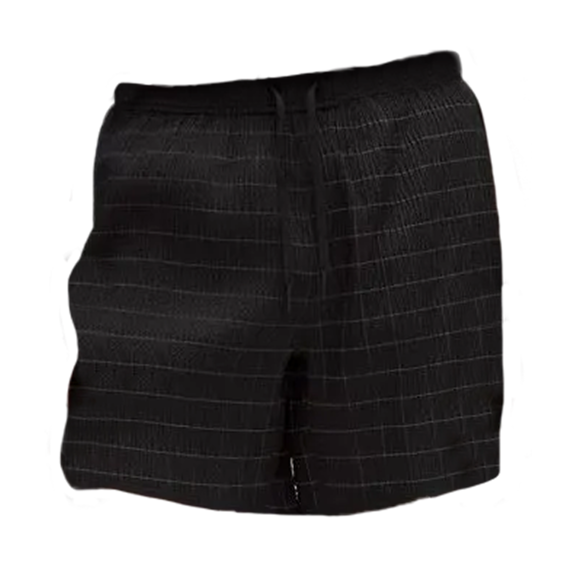 LM7BP9S Lululemon Mile Maker Reflective Linerless 6 Inch Shorts Black