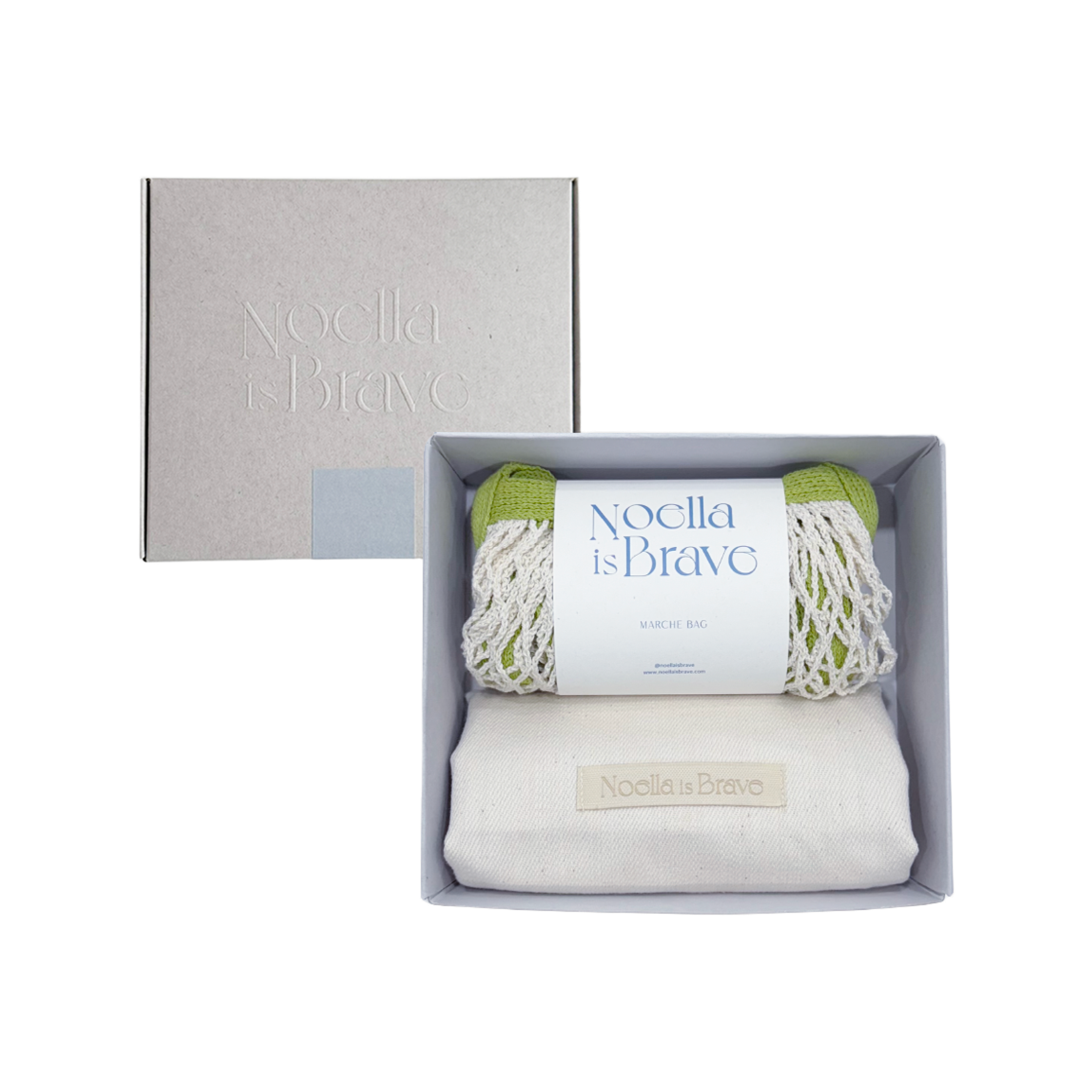 노엘라이즈브레이브 마르쉐 기프트 세트 / 올리브(NOELLA IS BRAVE MARCHE GIFT SET / OLIVE) - 1