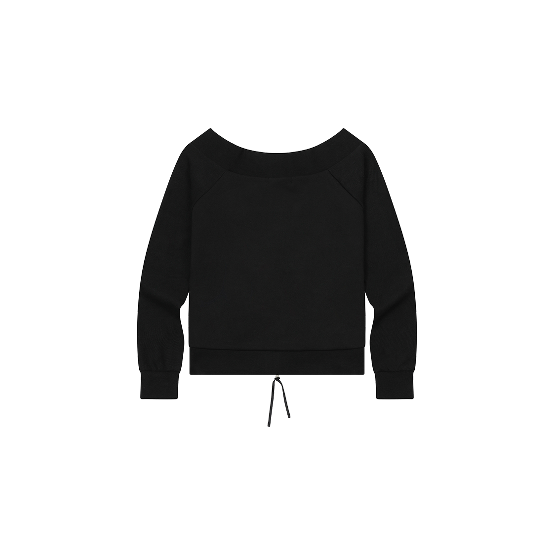 무센트 티르 메탈 로고 하트 패치 오프 숄더 스웻 집업 (2컬러) 블랙(MUCENT Tir Metal Logo Heart Patch Off Shoulder Sweat Zip-up Black) - 2