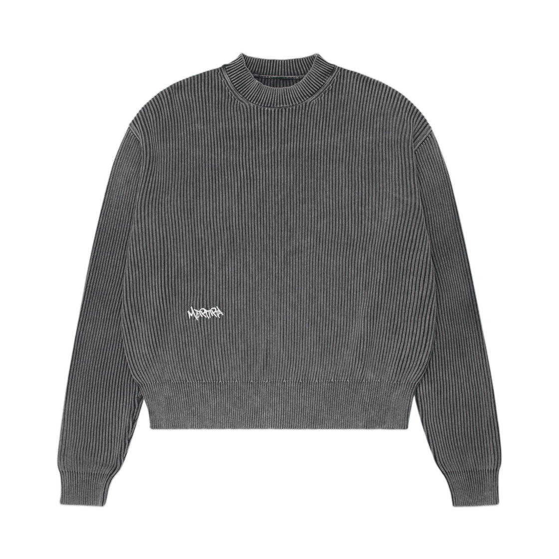 머트라 와플 니트 워시드 그레이(Mertra Waffle Knit Washed Grey)