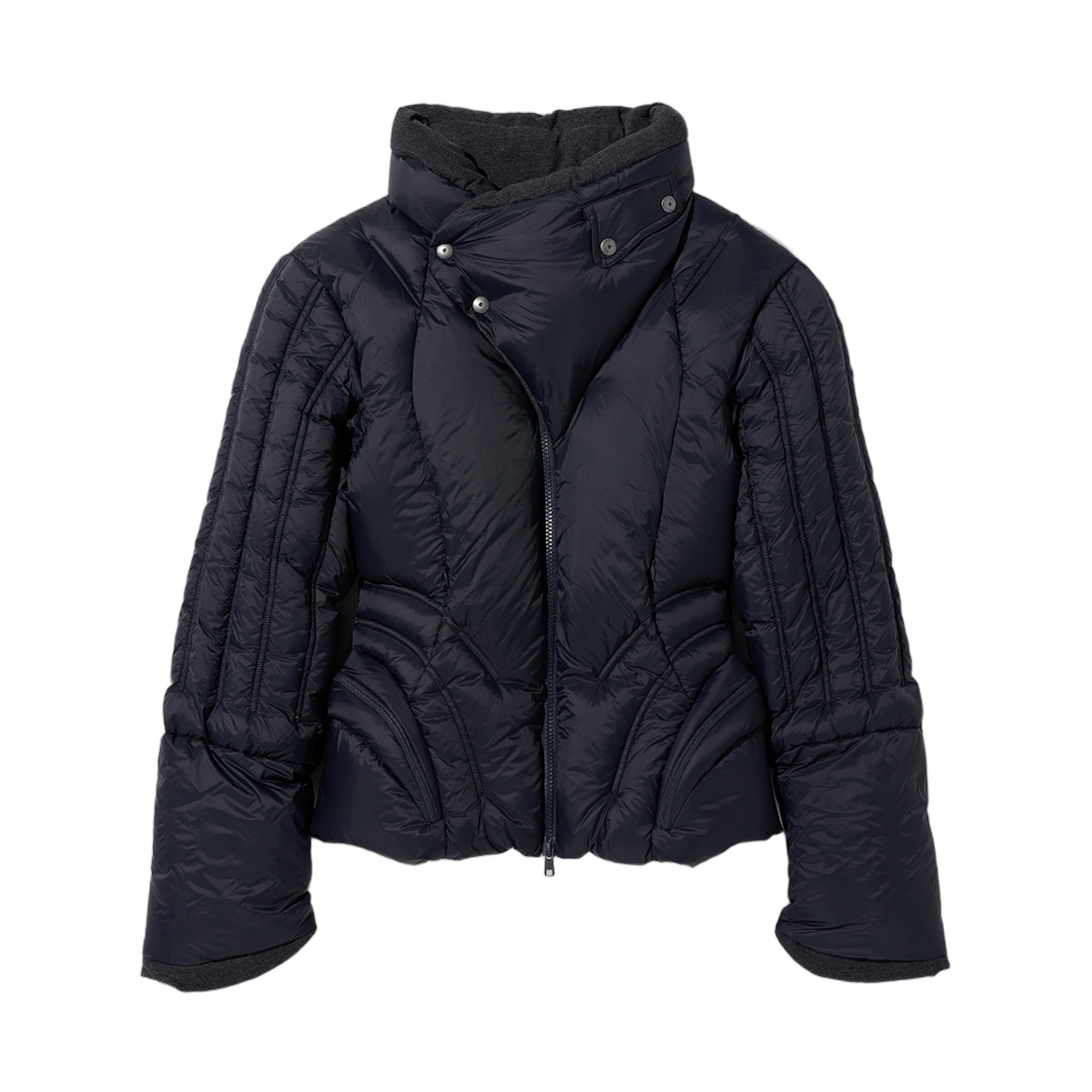 (W) 미스치프 컨투어 다운 자켓 블랙((W) Mischief Contour Down Jacket Black)