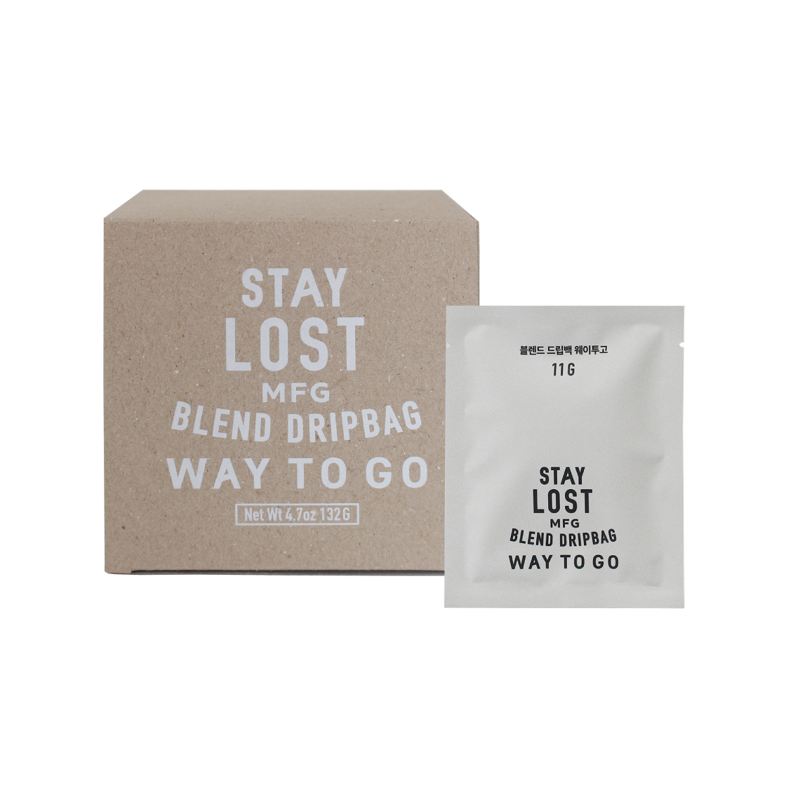 스테이로스트 드립백 세트 웨이투고 (3가지 맛, 12개입)(STAY LOST Dripbag Set Way To Go (3types, 12EA))
