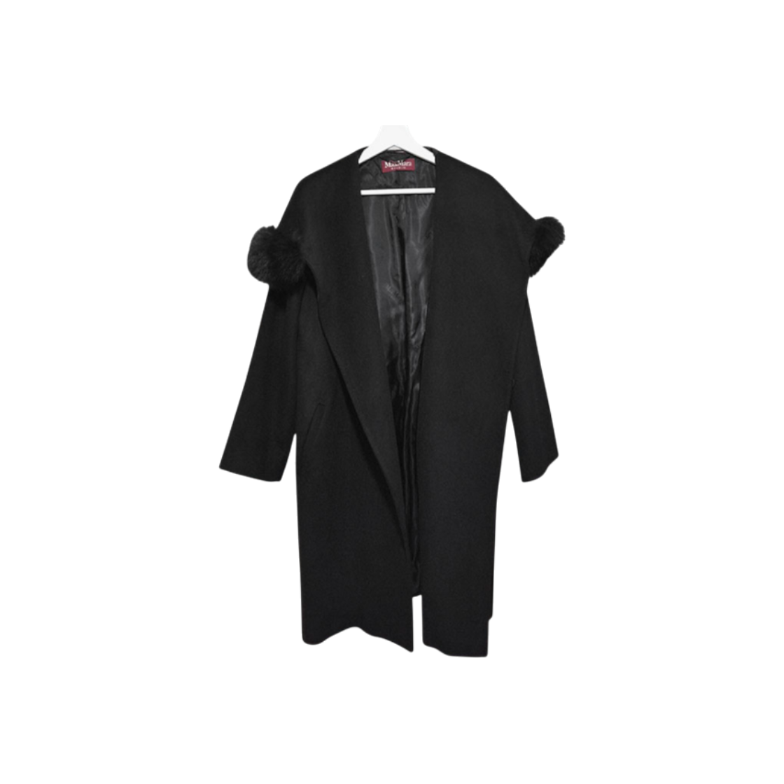 ITATN23BHQVL Max Mara Studio Mango Wool Hooded Coat L746533