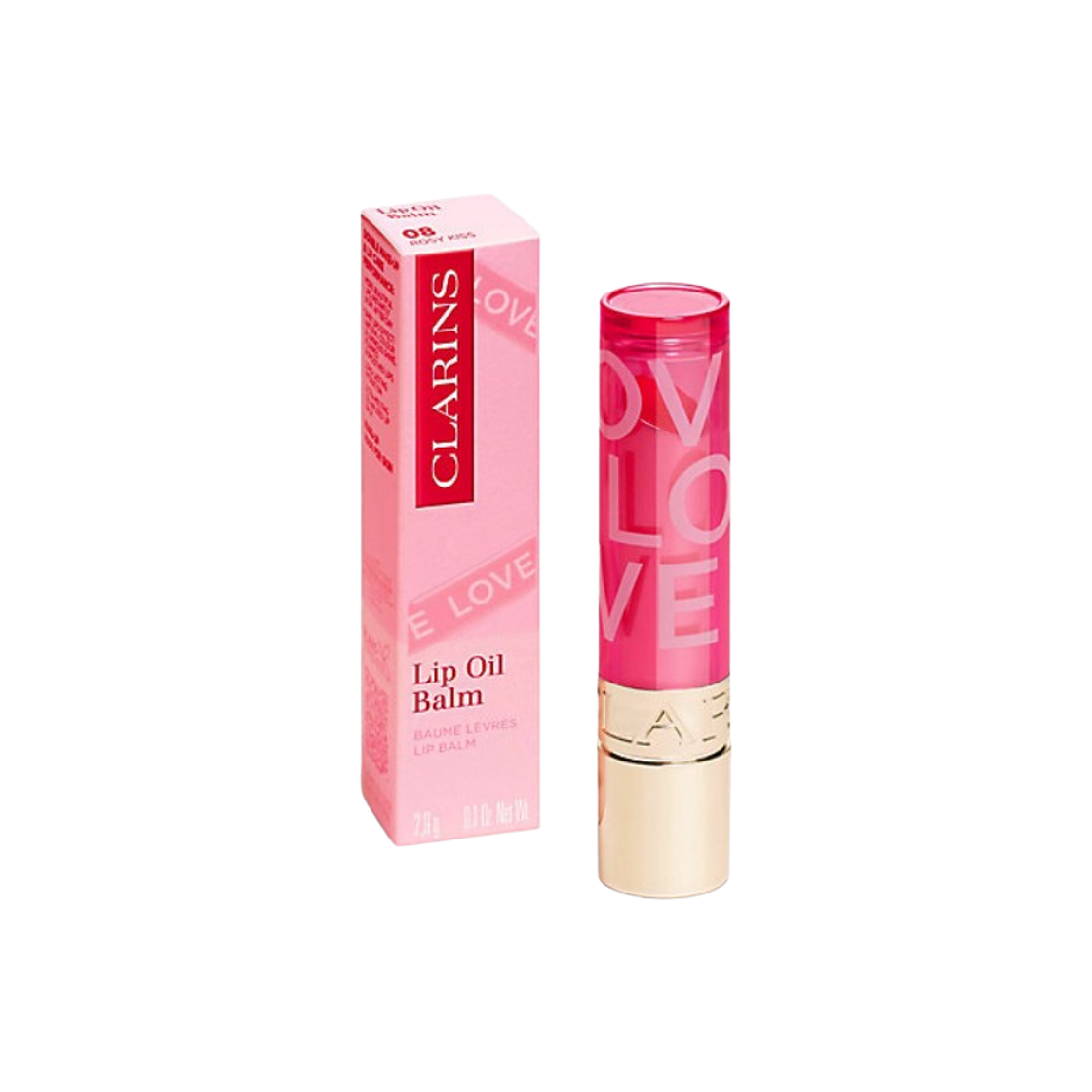 클라랑스 립 오일 밤 러브 에디션 (한정 패키지)(Clarins Lip Oil Balm Love Edition (Exclusive Package)) - 1