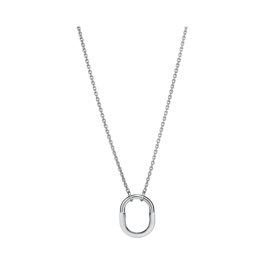 74365868 Tiffany & Co. Tiffany Lock Small Pendant 18K White Gold