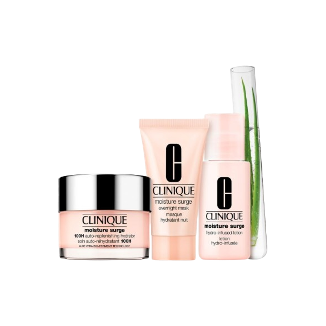 크리니크 모이스쳐 서지 100H 50 로션 & 마스크 세트 (한정 키트)(Clinique Moisture Surge 100H 50 Lotion & Mask Set (Exclusive Kit))