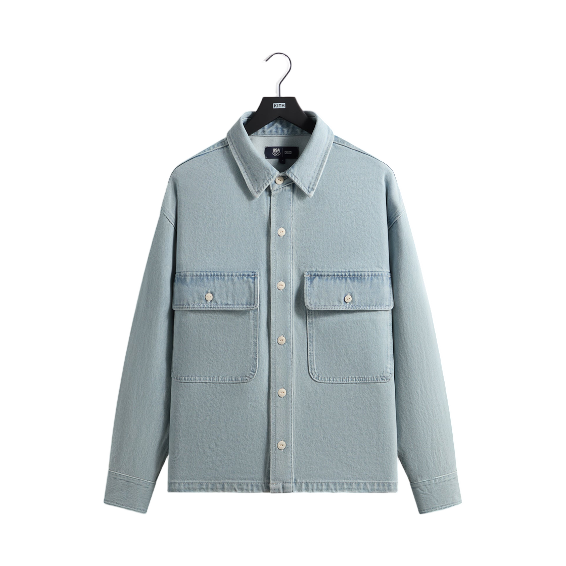 키스 포 팀 USA 헨슨 셔츠 라이트 인디고(Kith for Team USA Henson Shirt Light Indigo) - 1