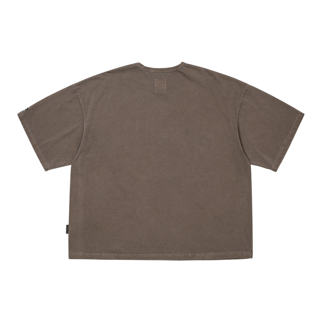 아조바이아조 사운즈리스 웨일링 와이드 티셔츠 브라운(AJOBYAJO Soundless Wailing Wide T-Shirt Brown) - 2