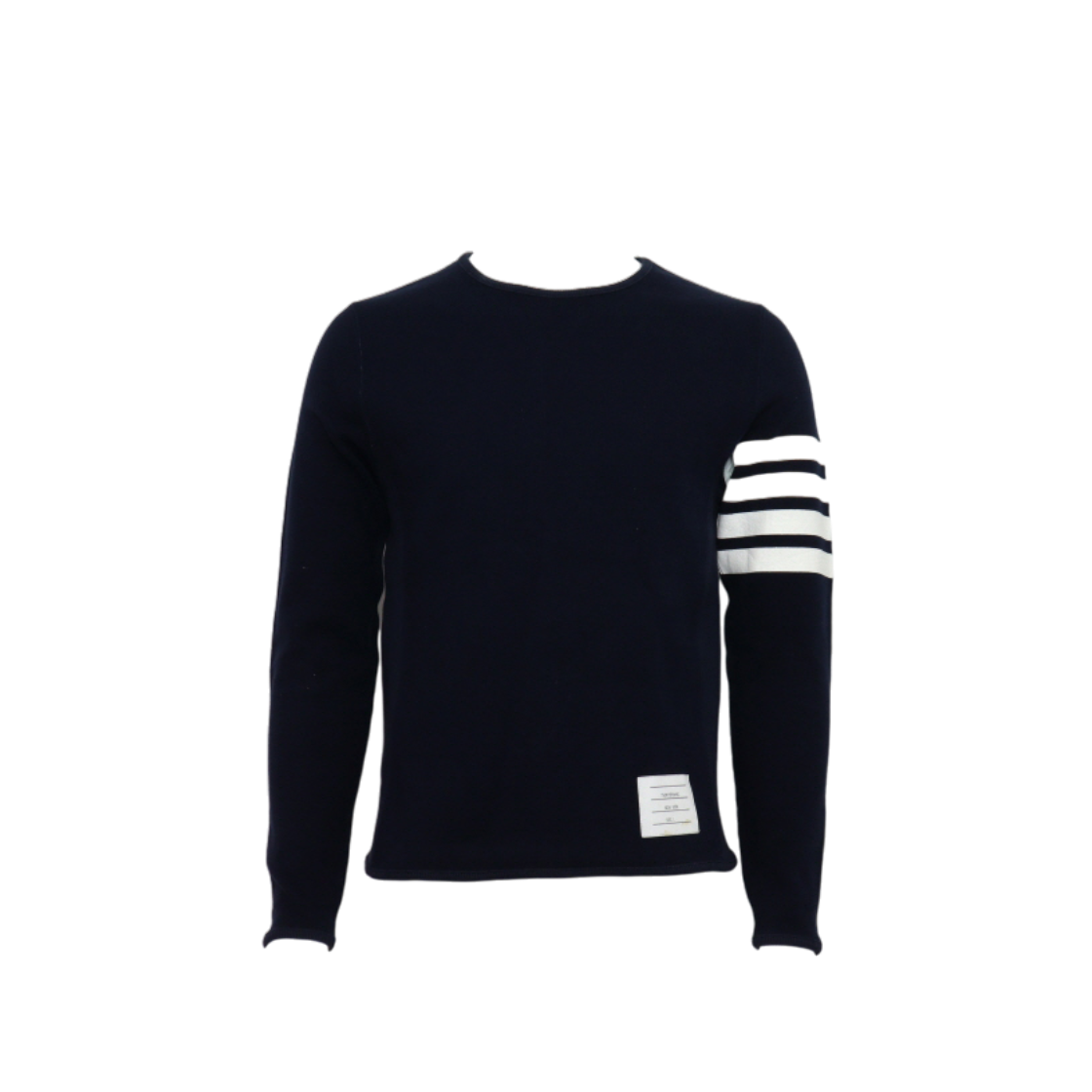 ITWQ8SOBA3NC Thom Browne MJT006AK8 Navy 4-Bar Unisex Long Sleeve T-Shirt