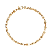 Tiffany & Co. Tiffany HardWear Micro Link Bracelet 18K Yellow Gold