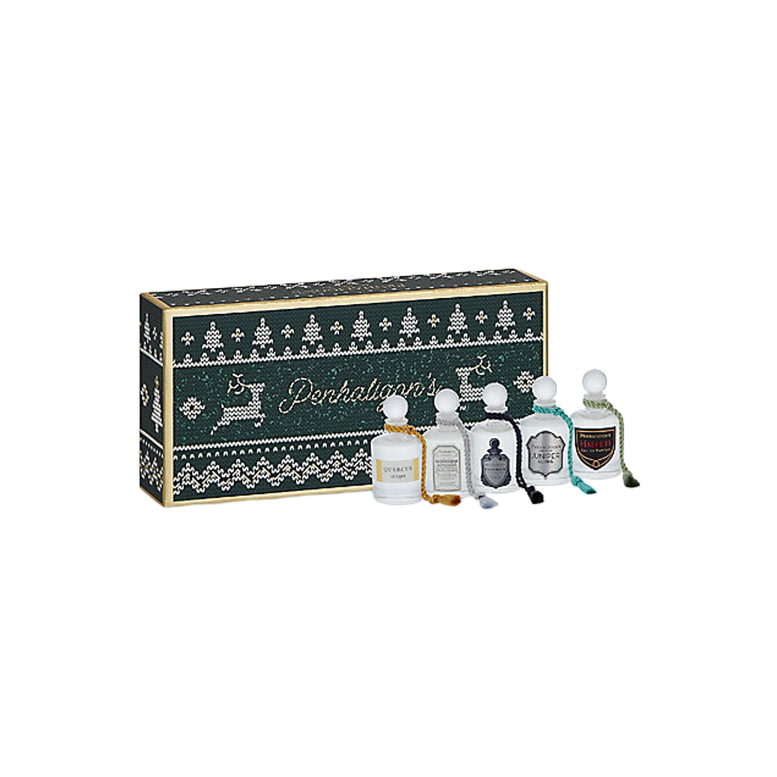 펜할리곤스 홀리데이 에디션 페스티브 젠틀맨스 미니어처 세트 5ml x 5(Penhaligon's Holiday Edition Festive Gentlemen Miniature Set 5ml x 5) - 2