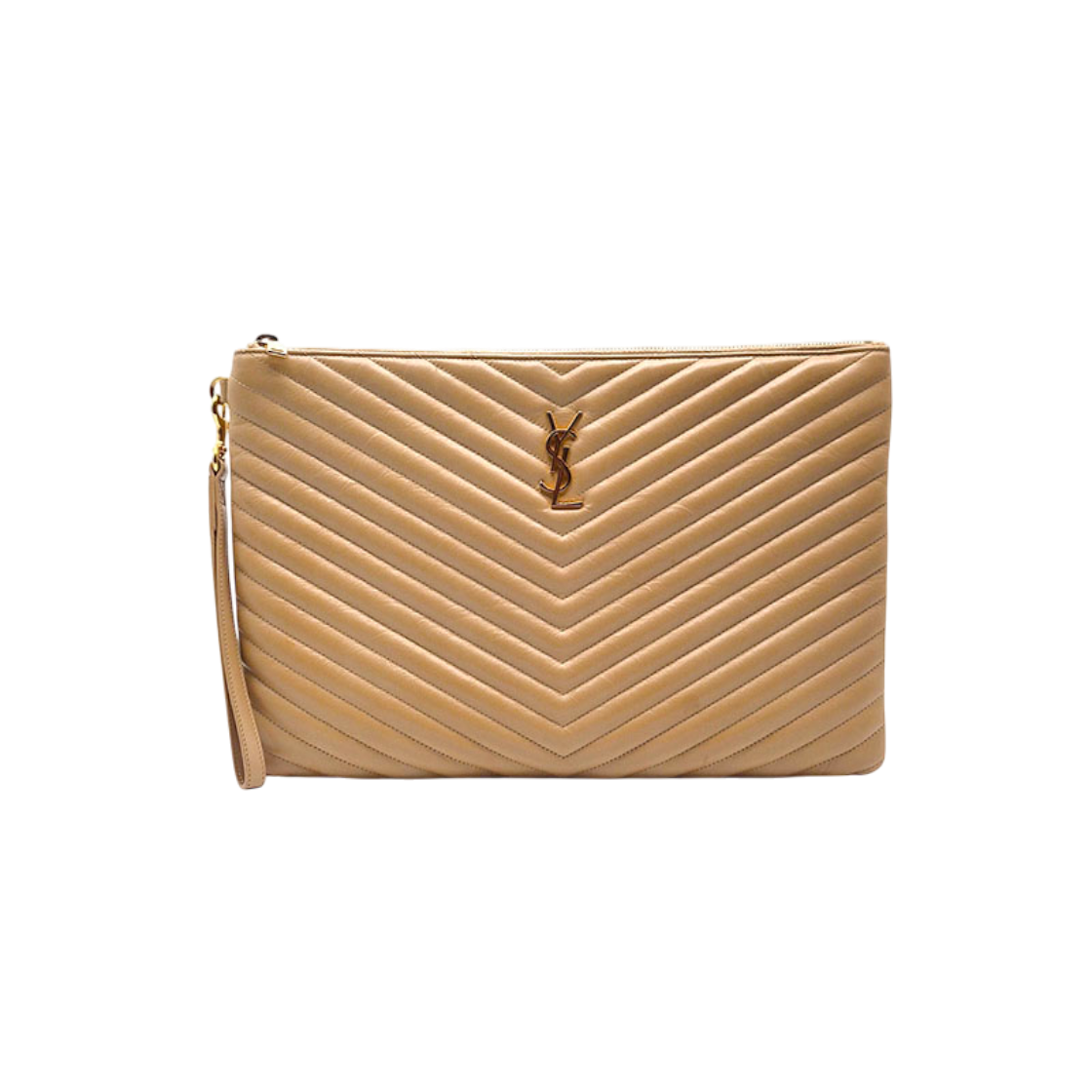 ITNHHJKIIQ27 Saint Laurent Monogram Matelasse Clutch (440222) L140617